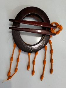 Bamboo Curtain Holder